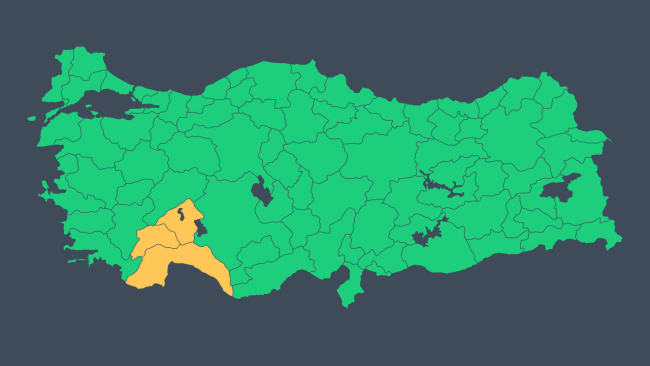 Meteoroloji'den 3 ile turuncu uyarı: Kuvvetli yağışa dikkat